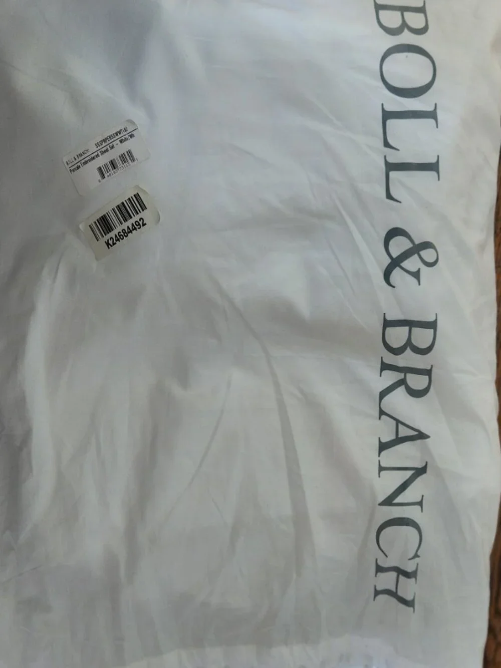 BOLL &  BRANCH Sheet/Duvet Sets (White or Ivory)
